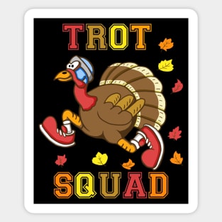 Trot Squad Turkey Sticker